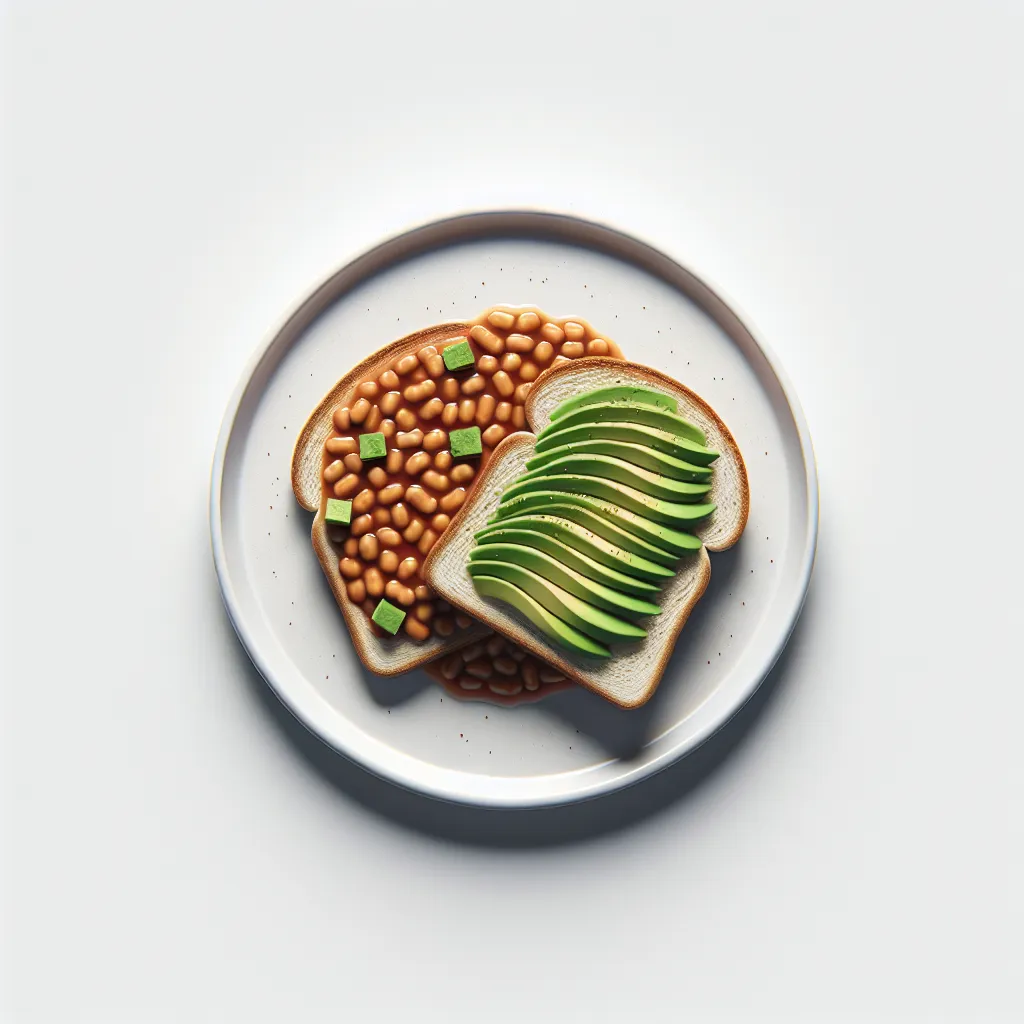 Baked Beans and Avocado Toast