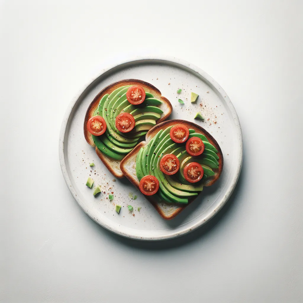 Savory Avocado and Tomato Breakfast Toast