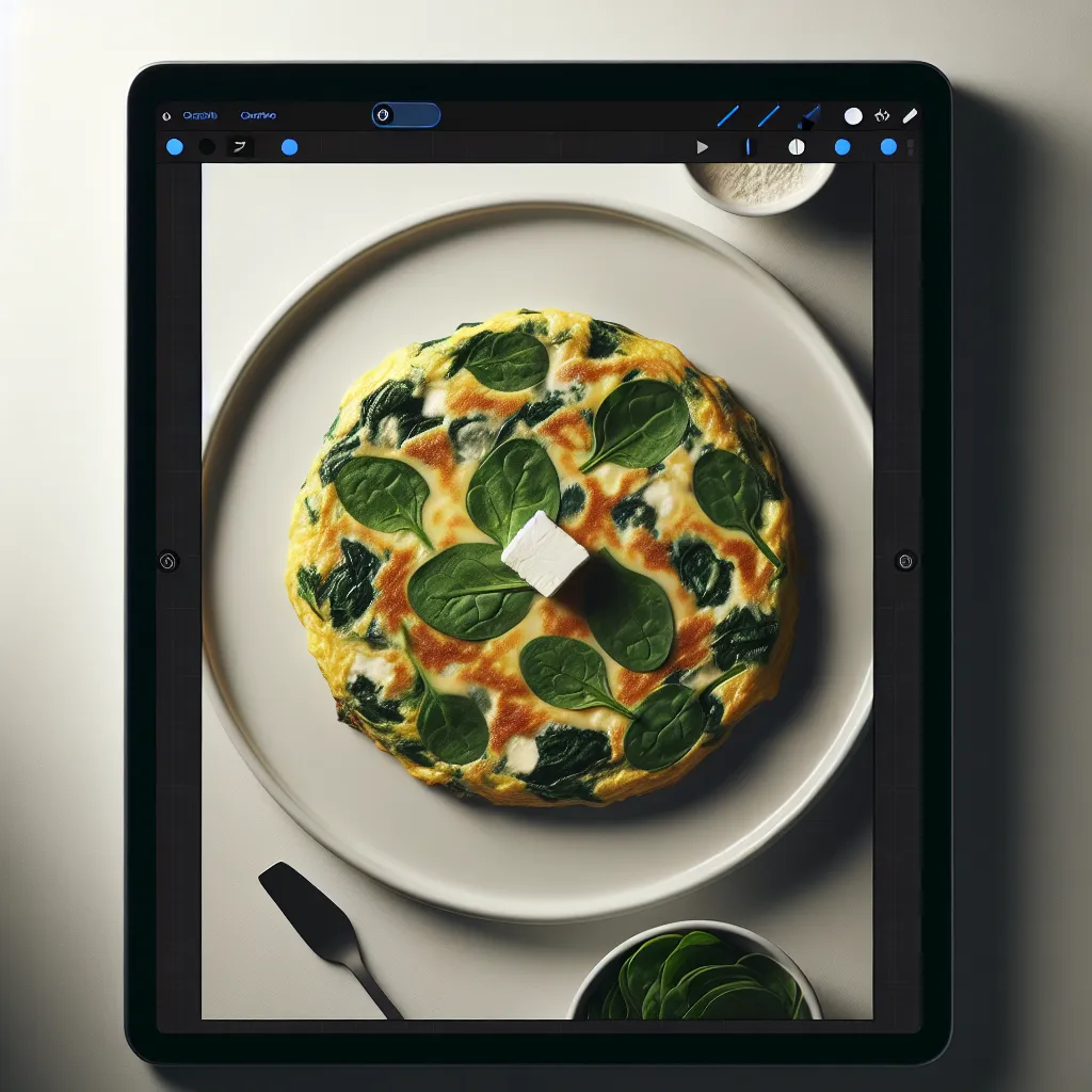 Perfect Spinach and Goat Cheese Omelet
