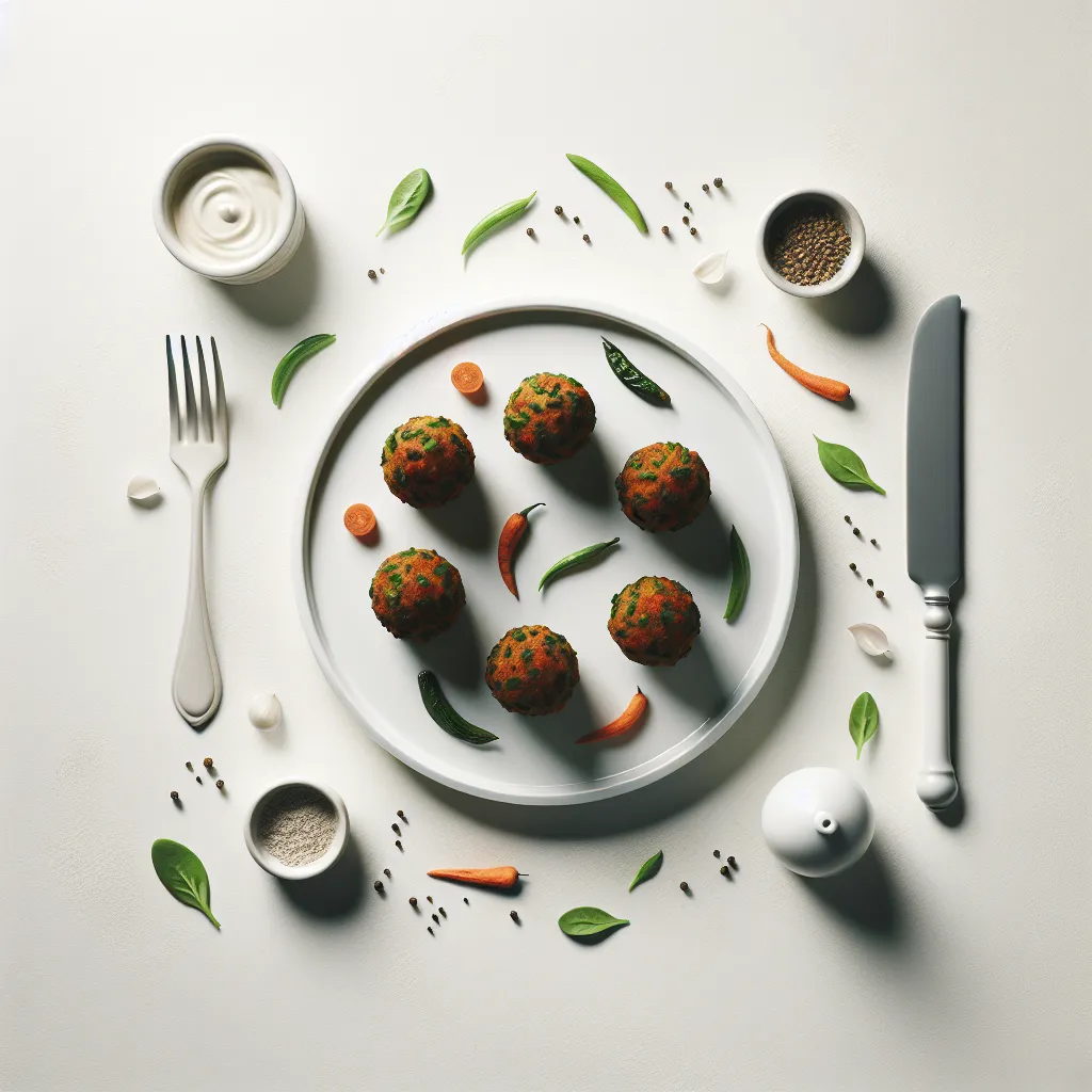 Vegan Baked Vegetable Balls