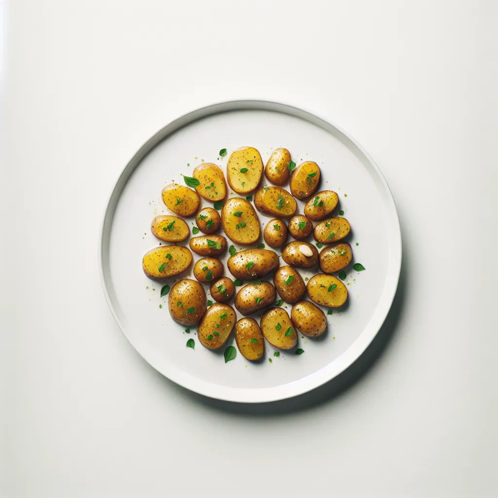 Vegan Garlic Herb Potatoes